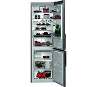 Bauknecht KGNF 185 A2+ IN - Frigorifero per congelatore, classe A++, altezza 189 cm, 244 kWh/anno, 222 l, congelatore da 94 l, in acciaio inox Pro Touch
