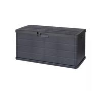 IPAE-ProGarden Cassapanca da esterno Alpha 340 L 118x59x57 cm Antracite