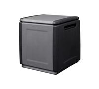 Saturnia Baule portatutto in plastica Art Plast CB1/N/S Cube Nero/Grigio