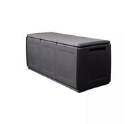 BAULE DA ESTERNO ARTPLAST "CUBE" IN POLIPROPILENE NERO 330 LT 132X53X57 CM