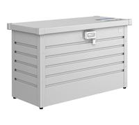 Baule da esterno Biohort Paketbox 100 101x46x61 cm argento metallizzato Argento metallico