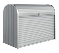 Baule da esterno Biohort Storemax 160 cm argento metallizzato Argento-metallizzato