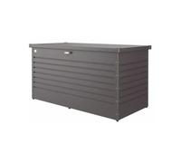 BAULE DA ESTERNO IMPERMEABILE BIOHORT "160" IN ACCIAIO ZINCATO GRIGIO SCURO M...