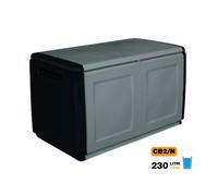 Cassapanca baule in resina per esterno e interno cm 96x53x57h contenitore 2 mod