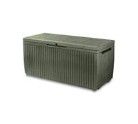 Baule da Esterno Keter Springwood 123x53,5x57 cm in Resina Verde