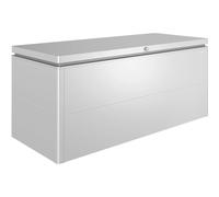 Baule da esterno LoungeBox Biohort 200x84 cm argento metallizzato Argento-metallizzato