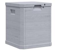 Baule da Giardino 90 L Grigio Chiaro