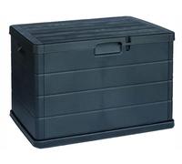 Baule da giardino in polipropilene misura scelta 170 340 litri antracite