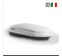 Baule da tetto MENABO' Diamond 450 litri bianco