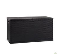 BAULE ESTERNO MULTIUSO RESINA EFF. RATTAN ANTRACITE 120x56xH63 CM 420 LT TOOMAX