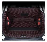 Baule Fodera Bagagli For GAC For EMZOOM GS3 2023 2024 Car Boot Mat Rear Trunk Liner Cargo Leather Floor Carpet Tray Protector Mats Vasca Baule Auto(Full set black red,C)