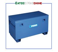 BAULE IN ACCIAIO VERNICIATO CON MANIGLIE DI VARIE DIMENSIONI FERVI 0363