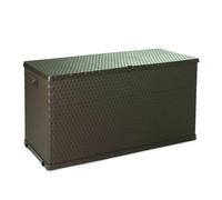 Baule Multiuso In Resina Da Esterno Ed Interno 420L Toomax Multibox Rattan 162