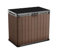 Baule Porta Attrezzi Keter in Resina da Esterno 1150 L Marrone Impermeabile
