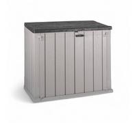 Baule porta attrezzi lucchettabile lt.842 grigio e antracite 129,5x74,5xH111 cm Stora Way