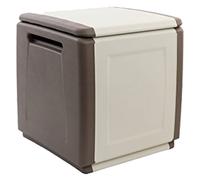 Baule Cube ArtPlast multiuso 1 modulo capienza 130 lt Tortora/Ecru' 54x53xH57 cm