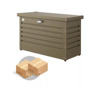 BAULE POSTALE PER PACCHI IMPERMEABILE BIOHORT "PAKET-BOX 100" IN ACCIAIO ZINC...