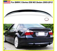 Baule posteriore Spoiler Ala Labbro M3 Stile Per BMW E90 328i 335i 2005-2011 Nero Lucido Ali di Coda Posteriore Magickit