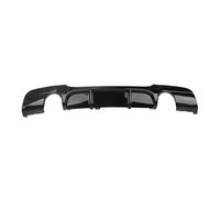 Baule Posteriore Spoiler Per E90 E91 2005-2012 Gloss Black Car Paraurti posteriore Lip Boot Doppio scarico Splitter Diffusore Spoiler Piastra Coda Labbro Alettone