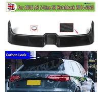 Baule posteriore Spoiler Stile Carbonio Per Audi RS3 A3 S3 RS3 8V Sportback 4 Porta Hatch 2013-2020 Tronco di Coda Tetto Ala labbro Decor Parti
