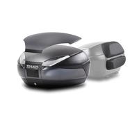 SHAD Top Case SH48 Grey Carbon + SCHIENALINO