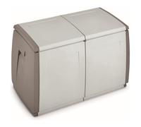 TERRY Baule da Esterno Contenitore con Ruote 97x54x57 cm colore Grigio - In&Out Box 97