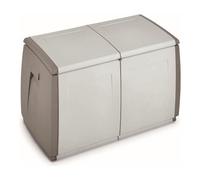 TERRY Baule da Esterno Contenitore con Ruote 97x54x57 cm colore Grigio - In&Out Box 97