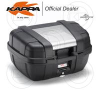 BAULE TOP KAPPA MONOKEY KGR52 GARDA COVER STILE ALLUMINIO 52 LT MOTO UNIVERSALE