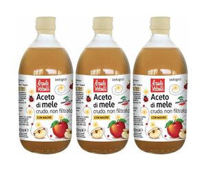 Baule Volante Aceto di Mele Non Filtrato Bio 3x500 ml Altro