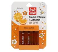 Baule volante Aroma di arancia biologico per dolci - Olio essenziale di arancia - Gusto fresco e aromatico - Ideale per torte, dessert e creazioni dolciarie