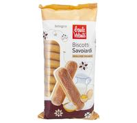 Baule volante Biscotti Savoiardi Biologici - Biscotti Leggeri e Morbidi - Fatti con Uova e Farine Selezionate - Perfetti per Colazioni, Dessert e Preparazioni Dolci