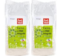 Baule Volante Farina di Riso Integrale Bio - Farina di Riso Integrale - Naturale e Senza Glutine - 375 g (Confezione da 2)