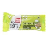 Baule volante Pistacchio croccante salato biologico - Prodotto con pistacchi sgusciati, riso e sciroppo d'agave, sale rosa dell'Himalaya - Snack naturale e croccante