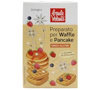 Baule volante Preparato biologico per waffle e pancake - miscela senza glutine con farina di riso e tapioca - Perfetto per colazioni morbide e deliziose