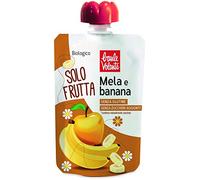 Baule Volante, Solo frutta mela e banana bio, senza glutine, senza zuccheri, 100g