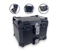 Bauletti Moto Pro3 Alluminio 45 L Nero E Supporto Universale Per Topcase