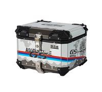 Bauletti Per Moto, Alluminio Bauletto Da Moto 36L 45L 55L 65L Topcase Valigia Baule Per Casco Robusto E Facile, Per Un Casco, Bauletto, Ciclomotori, Motocicletta, Quad, Con Fondello ( Color : D , Size