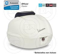 BAULETTO 32LT BIANCO 544 ORIGINALE PIAGGIO VESPA PRIMAVERA 50 125 150 2014 2015