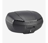 Bauletto 46L Monolock, Nero e Catadiottri Fumè, Riviera Black Edition - Givi E46