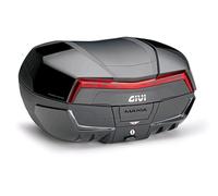 Bauletto 58L, Nero Lucido, Monokey, Può ospitare 2 Caschi Modulari - Givi V58NNB