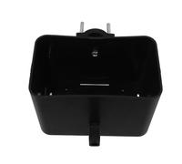 Bauletto Anteriore per Scooter Elettrico, Nero, Plastica, Accesso rapido | Design Moderno e Profilo Elegante, per Studenti e Pendolari in Città, Resistente alla Pioggia