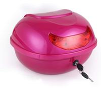 Bauletto Bauletto Moto Bauletto Bauletto 42 Litri, Bauletto Universale, Portacasco per Scooter, Moto, Ciclomotore Quad, Pink