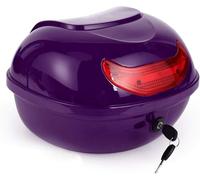 Bauletto Bauletto Moto Bauletto Bauletto 42 Litri, Bauletto Universale, Portacasco per Scooter, Moto, Ciclomotore Quad, Purple