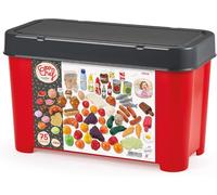 Bauletto con 75 Cibi Giocattolo Ecoiffier 100% Chef Alimenti Plastica Bambini