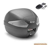 BAULETTO GIVI B29 TECH 29LT NERO CON PIASTRA MONOLOCK UNIVERSALE INCLUSA