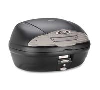 Givi E450 Simply II Tech, bauletto Monolock 45 L male Nero Opaco Trasparente