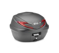 BAULETTO GIVI B39N MONOLOCK 39L NERO ROSSO CON PIASTRA UNIVERSALE MOTO SCOOTER