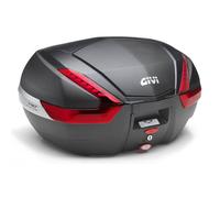 Givi V47 Carbon, topcase Monokey male Nero