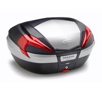 Bauletto Givi V56 MAXIA 4 monokey 56lt nero con catadiottri rossi e finitura in alluminio anodizzato