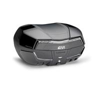 BAULETTO GIVI V58NNT MAXIA 5 VALIGIA TECH NERA Monokey CATADIOTTRO TRASPARENTE 4 COVER NERO LUCIDO Per Scooter Moto 2 CASCHI